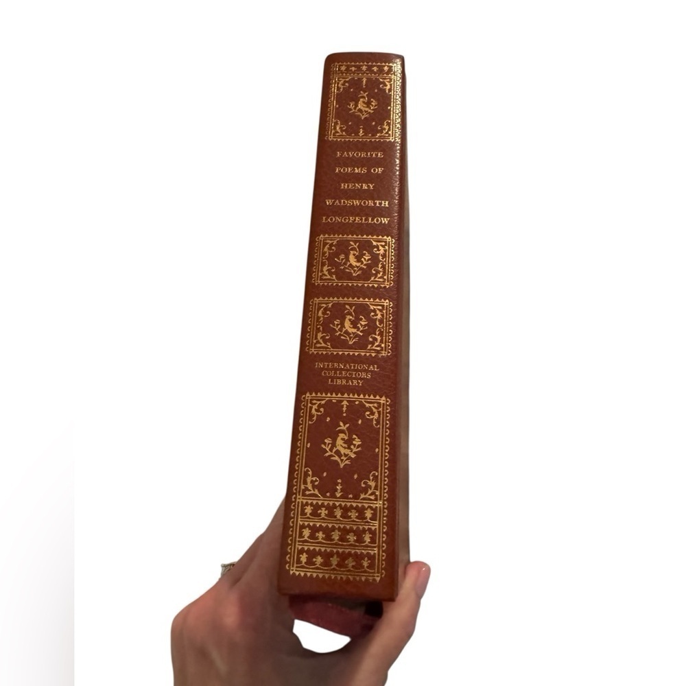 VINTAGE Classic Books HardBack Bound Favorite Poems Henry Wadsworth Longfellow - Picture 6 of 15